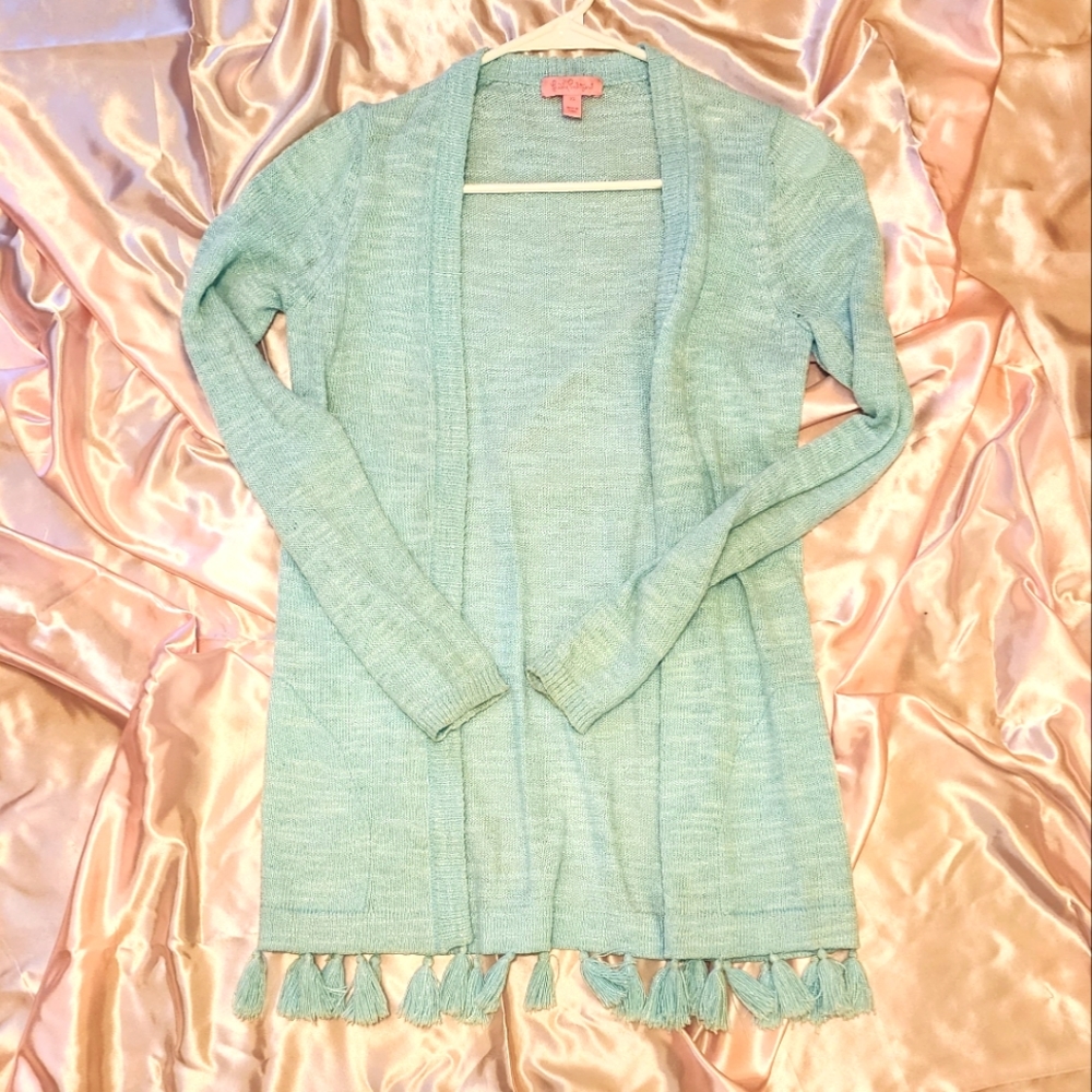 Lilly Pulitzer Tatum Cardigan - Baby Blue
